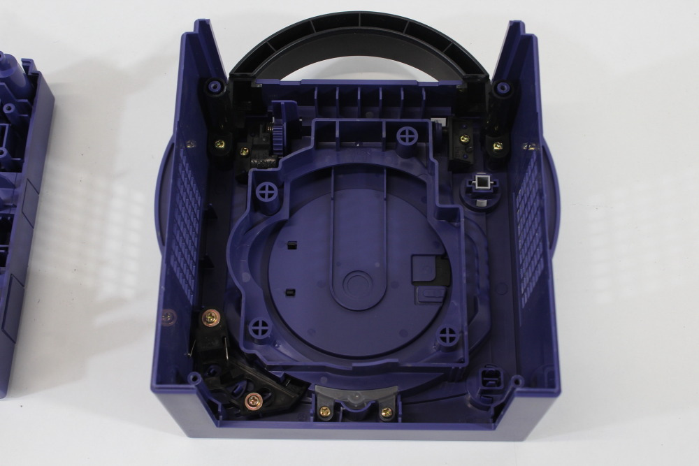 Nintendo GameCube OEM Replacement Shell Only Indigo Purple DOL-001 (For Parts or Repair) Nintendo GameCube GC