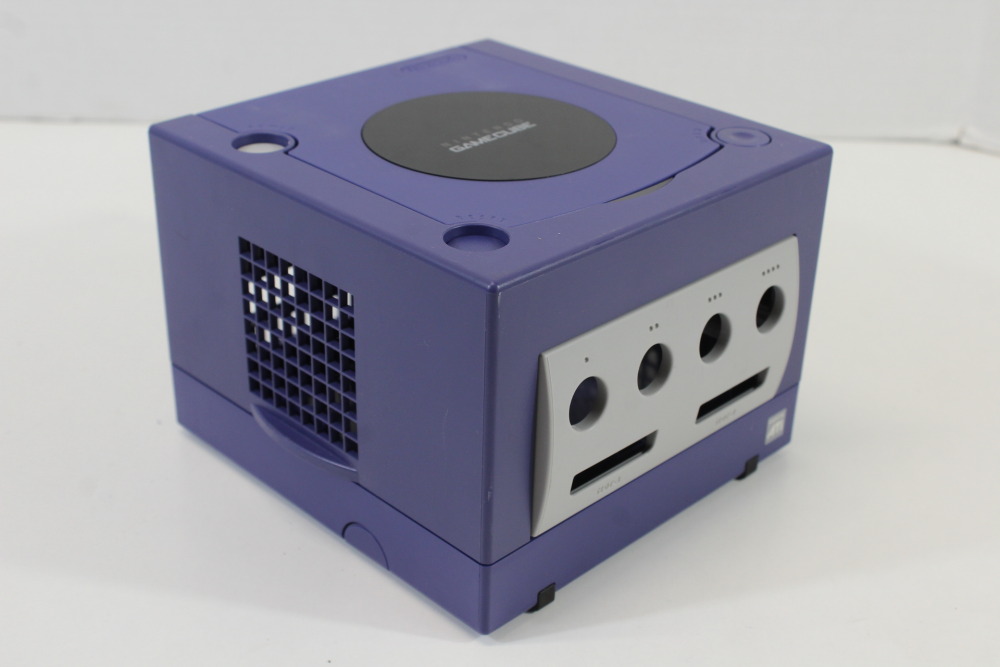 Nintendo GameCube OEM Replacement Shell Only Indigo Purple DOL-001 (For Parts or Repair) Nintendo GameCube GC