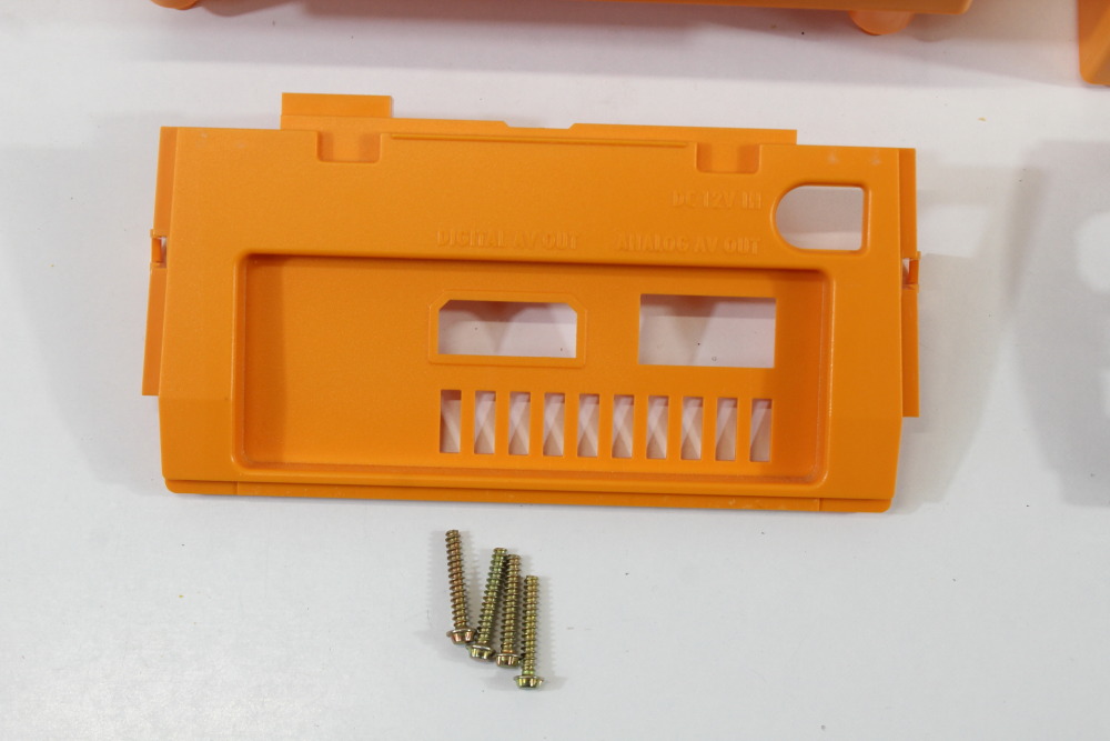 Nintendo GameCube OEM Replacement Shell Only Spice Orange DOL-001 (For Parts or Repair) Nintendo GameCube GC