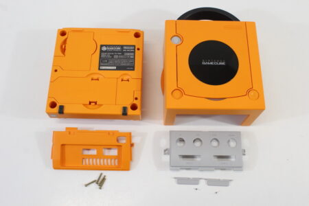 Nintendo GameCube OEM Replacement Shell Only Spice Orange DOL-001 (For Parts or Repair) Nintendo GameCube GC