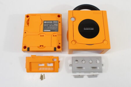 Nintendo GameCube OEM Replacement Shell Only Spice Orange DOL-001 (For Parts or Repair) Nintendo GameCube GC