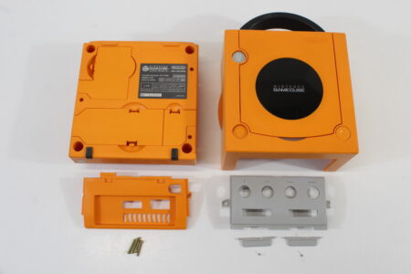 Nintendo GameCube OEM Replacement Shell Only Spice Orange DOL-001 (For Parts or Repair) Nintendo GameCube GC