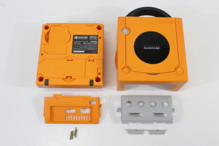 Nintendo GameCube OEM Replacement Shell Only Spice Orange DOL-001 (For Parts or Repair) Nintendo GameCube GC