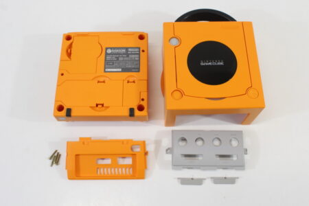 Nintendo GameCube OEM Replacement Shell Only Spice Orange DOL-001 (For Parts or Repair) Nintendo GameCube GC