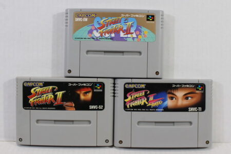 Lot of 3 Street Fighter II 2 Turbo Super (B) Nintendo Super Famicom SFC