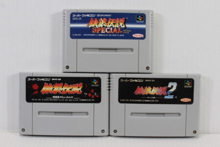 Lot of 3 Fatal Fury 1 2 Special Garou Densetsu (B) Nintendo Super Famicom SFC