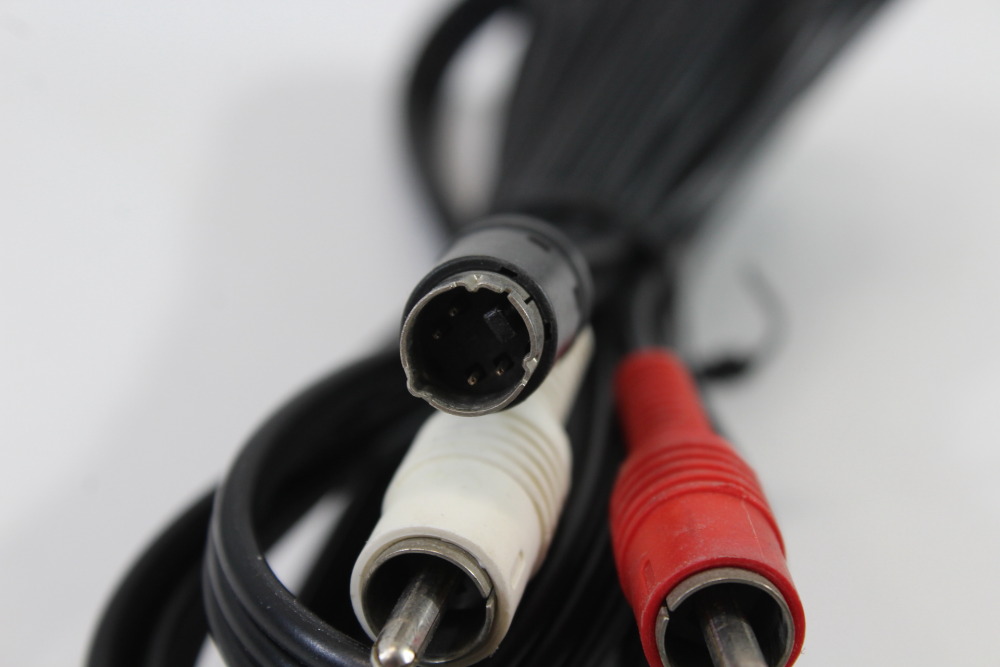 Official Nintendo S-Video Cable OEM Boxed Gray Plug for Super Famicom / Nintendo 64 / GameCube SFC (B)