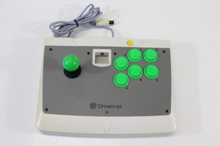 Official Fight Stick Arcade Joystick Controller HKT-7300 (B Discolored) SEGA Dreamcast DC
