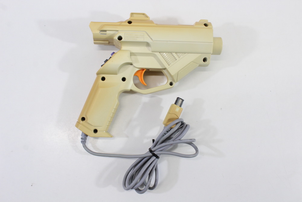 Official Light Gun Controller HKT-7800 (C Discolored Cosmetic Damage) SEGA Dreamcast DC