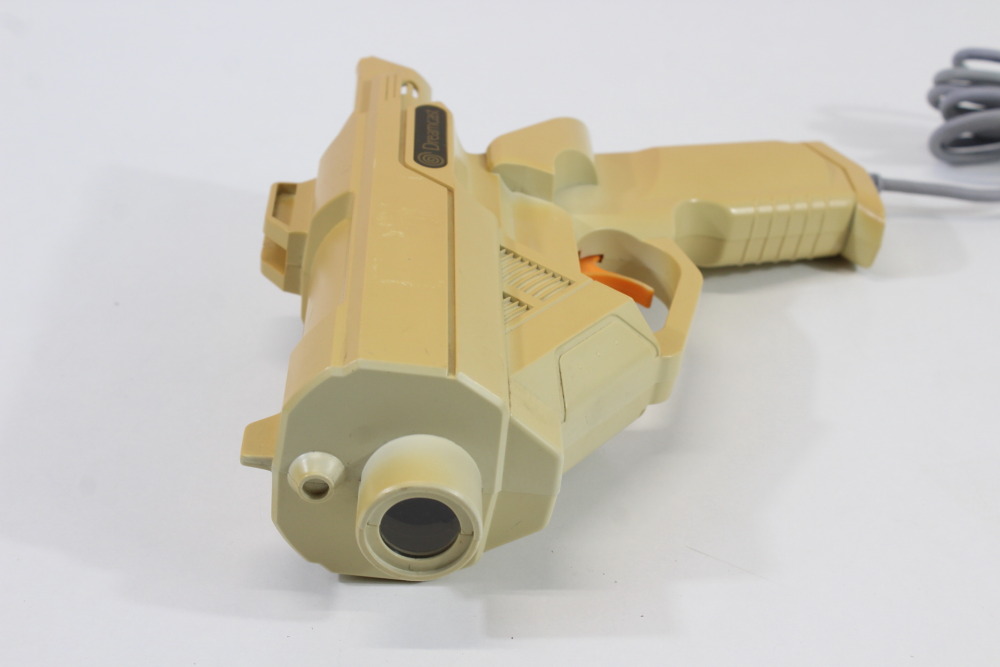 Official Light Gun Controller HKT-7800 (C Discolored Cosmetic Damage) SEGA Dreamcast DC