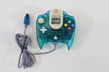 SEGA Dreamcast Controller Pad Clear Aqua Blue HKT-7700 DC (B) SEGA Dreamcast DC
