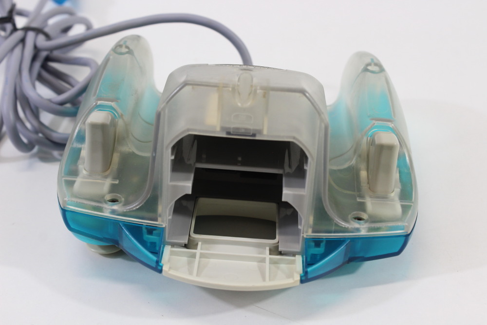 SEGA Dreamcast Controller Pad Clear Aqua Blue HKT-7700 DC (B) SEGA Dreamcast DC