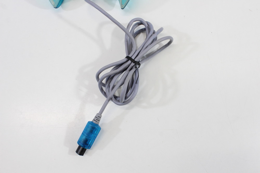 SEGA Dreamcast Controller Pad Clear Aqua Blue HKT-7700 DC (B) SEGA Dreamcast DC