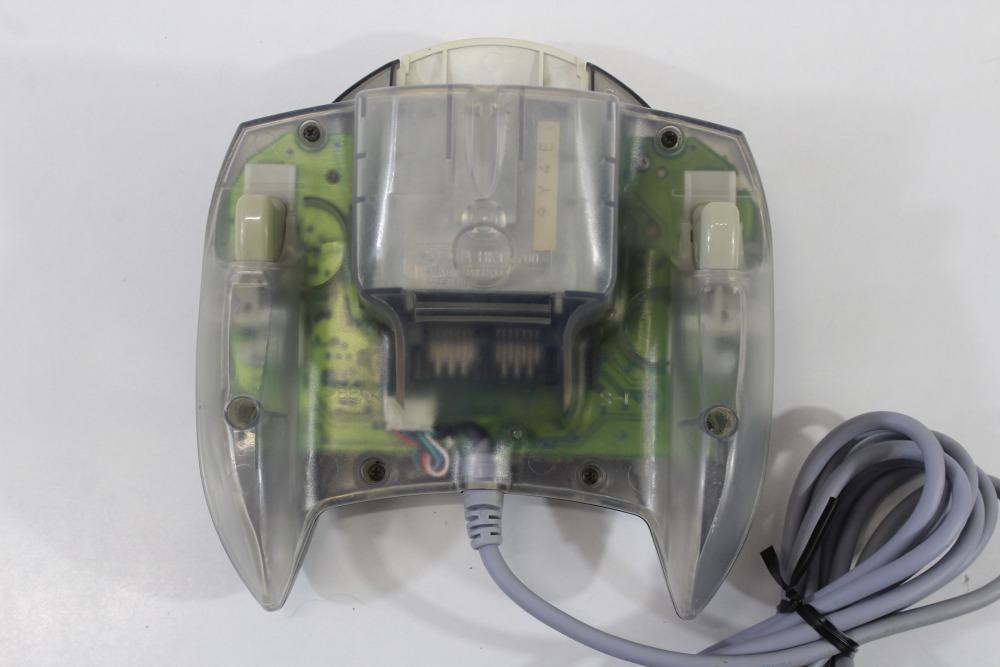 SEGA Dreamcast Controller Pad Clear Black Millennium 2000 Edition HKT-7700 DC (B) SEGA Dreamcast DC