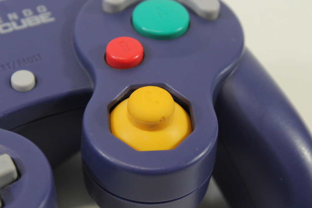 Official Nintendo Gamecube OEM T3 Controller Indigo Purple (B) Nintendo GameCube GC