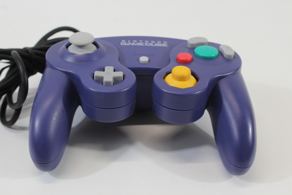Official Nintendo Gamecube OEM T3 Controller Indigo Purple (B) Nintendo GameCube GC