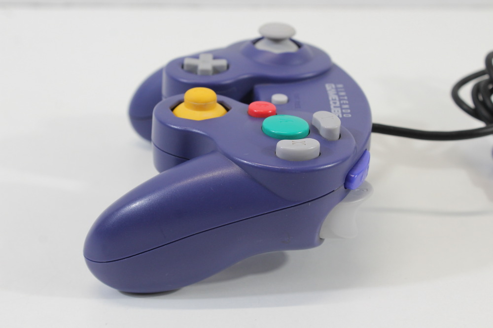 Official Nintendo Gamecube OEM T3 Controller Indigo Purple (B) Nintendo GameCube GC