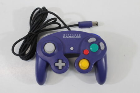 Official Nintendo Gamecube Controller Indigo Purple (B New Stick) Nintendo GameCube GC