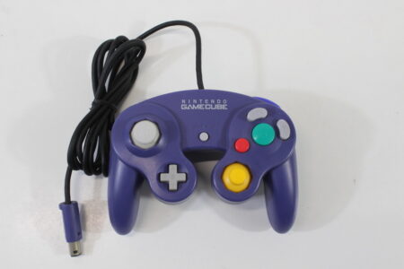 Official Nintendo Gamecube Controller Indigo Purple (B New Stick) Nintendo GameCube GC