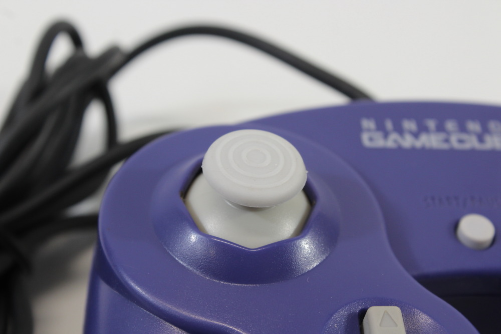 Official Nintendo Gamecube Controller Indigo Purple (B New Stick) Nintendo GameCube GC