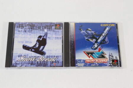 Lot of 2 Tricky Sliders & Snow Break CIB (B) PlayStation PS1
