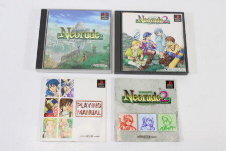Lot of 2 Neorude 1 & 2 CIB (B) SONY PlayStation 1 PS1