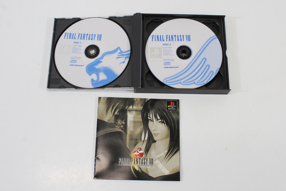 Lot of 4 Final Fantasy 7 8 9 VII VIII IX Tactics (B) SONY PlayStation 1 PS1