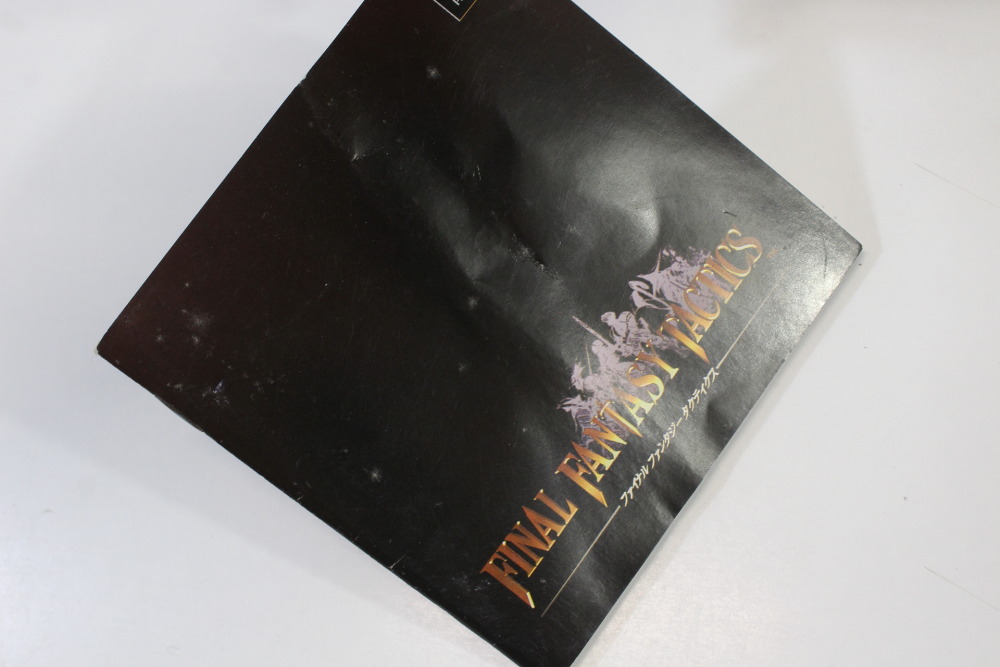 Lot of 4 Final Fantasy 7 8 9 VII VIII IX Tactics (B) SONY PlayStation 1 PS1