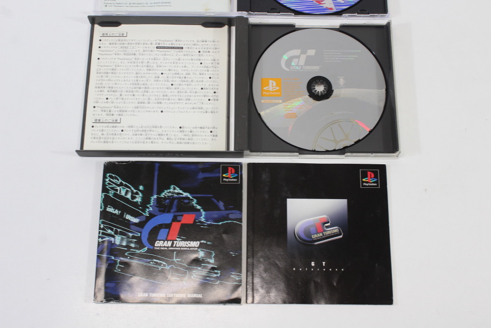 Lot of 5 Gran Turismo Ace Combat BassRise Lode Runner Mobile Suit Gundam (B) SONY PlayStation 1 PS1