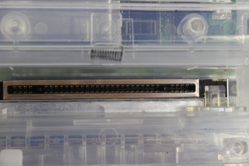 Super Nintendo Console Transparent Crystal Clear AC AV Super Famicom Conversion Plays NTSC-U/C & NTSC-J & Controller x1 Game x2 (A) Super Nintendo SNES Super Famicom SFC