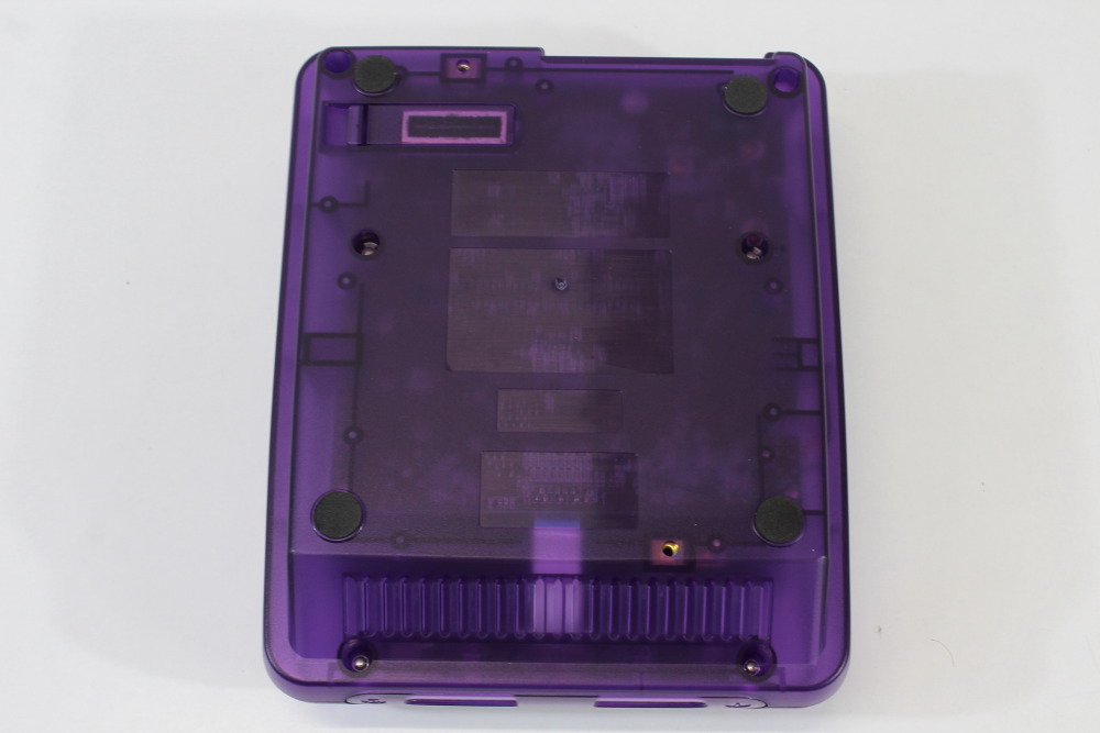 Super Famicom Console Transparent Clear Purple AC AV NTSC-J / NTSC-U/C Red LED & Controller x1 Game x2 (A) Super Nintendo SNES Super Famicom SFC