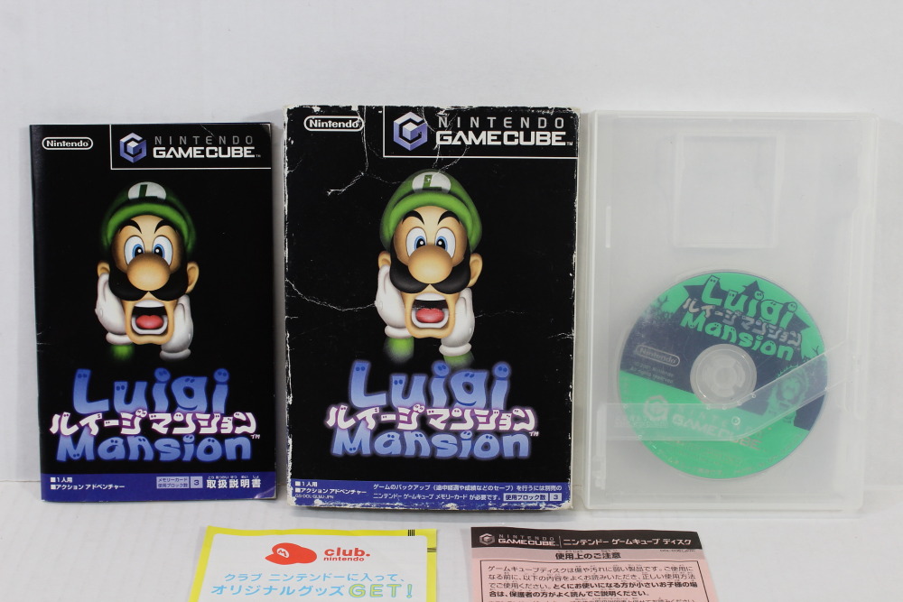 Luigi's Mansion / Luigi (B) Nintendo GameCube GC