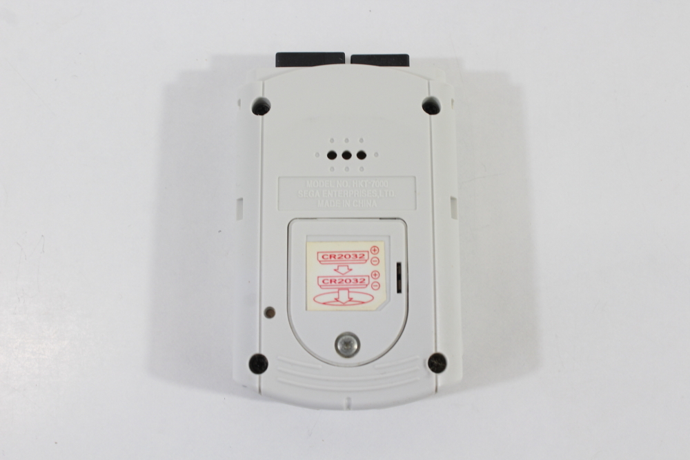 Official SEGA Dreamcast Visual Memory Unit White W/ New Battery VMU HKT-7000 VMU (B)