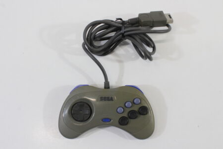 Official Sega Saturn Gray Controller HSS-0101 OEM (C, Heavy Discoloration) SEGA Saturn SS