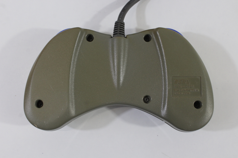 Official Sega Saturn Gray Controller HSS-0101 OEM (C, Heavy Discoloration) SEGA Saturn SS