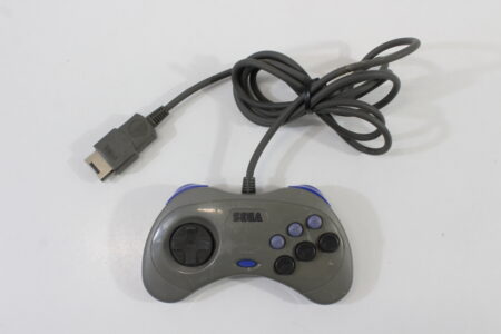 Official Sega Saturn Gray Controller HSS-0101 OEM (C, Heavy Scuffing) SEGA Saturn SS