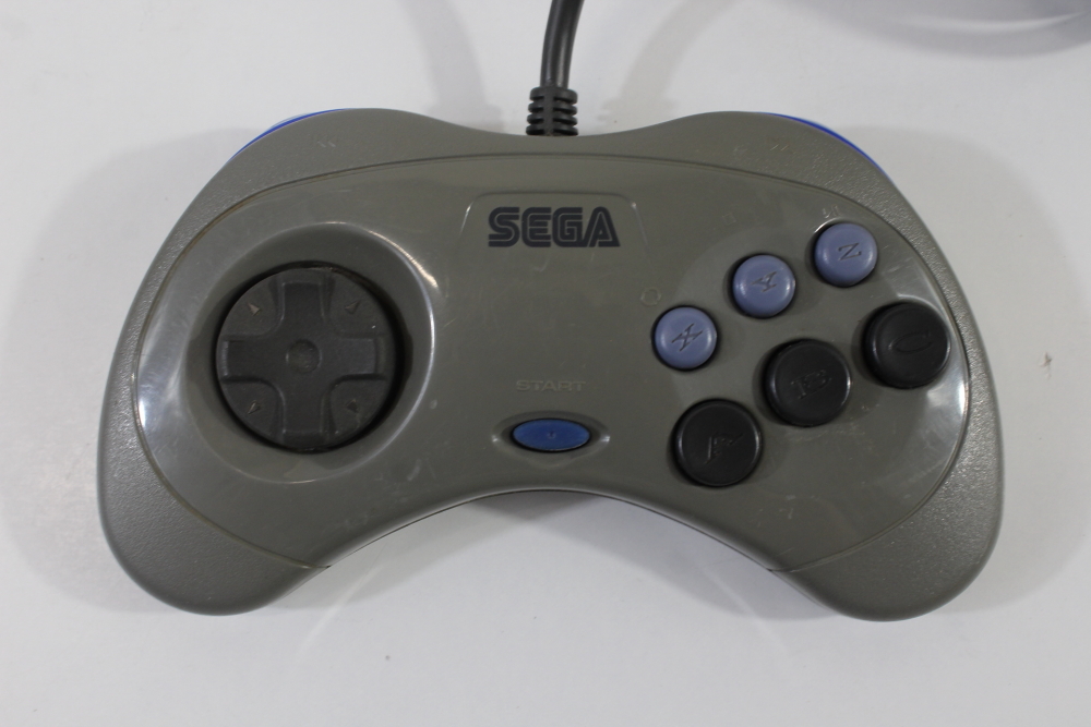 Official Sega Saturn Gray Controller HSS-0101 OEM (B) SEGA Saturn SS