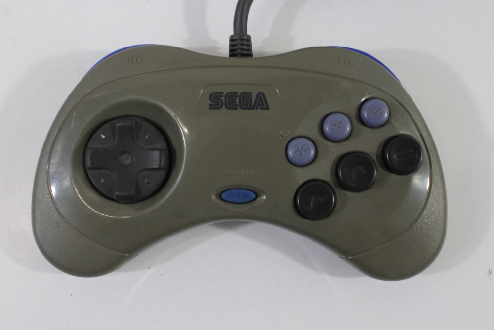 Official Sega Saturn Gray Controller HSS-0101 OEM (B) SEGA Saturn SS