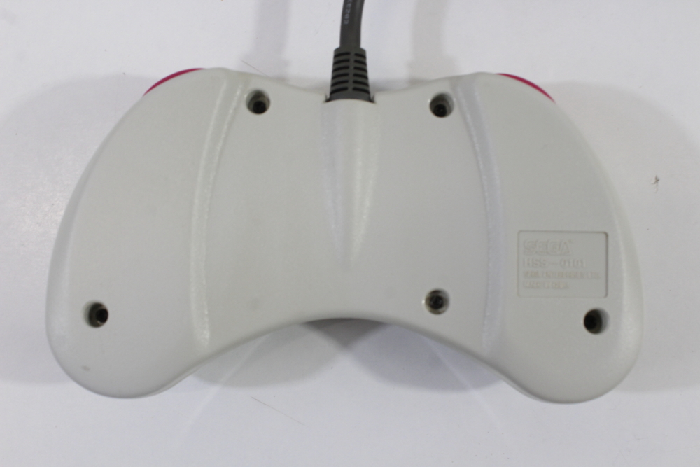 Official Sega Saturn White Controller HSS-0101 OEM (B, Slight Discoloration) SEGA Saturn SS