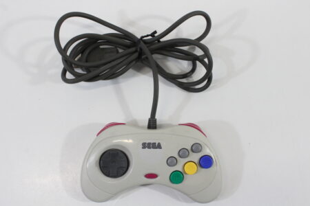 Official Sega Saturn White Controller HSS-0101 OEM (B)  SEGA Saturn SS