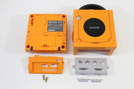 Nintendo GameCube OEM Replacement Shell Only Spice Orange DOL-001 (For Parts or Repair) Nintendo GameCube GC