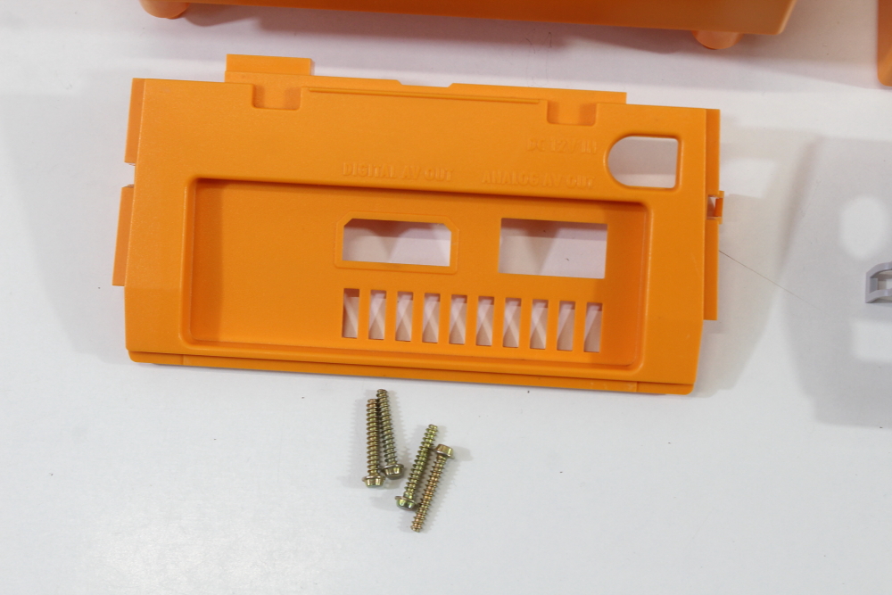 Nintendo GameCube OEM Replacement Shell Only Spice Orange DOL-001 (For Parts or Repair) Nintendo GameCube GC