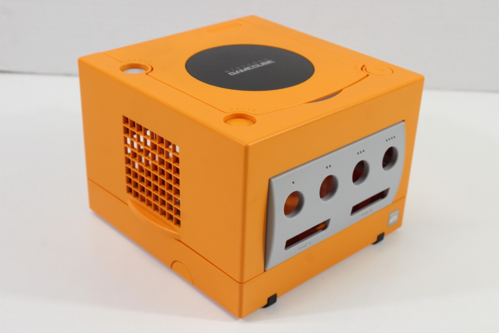 Nintendo GameCube OEM Replacement Shell Only Spice Orange DOL-001 (For Parts or Repair) Nintendo GameCube GC