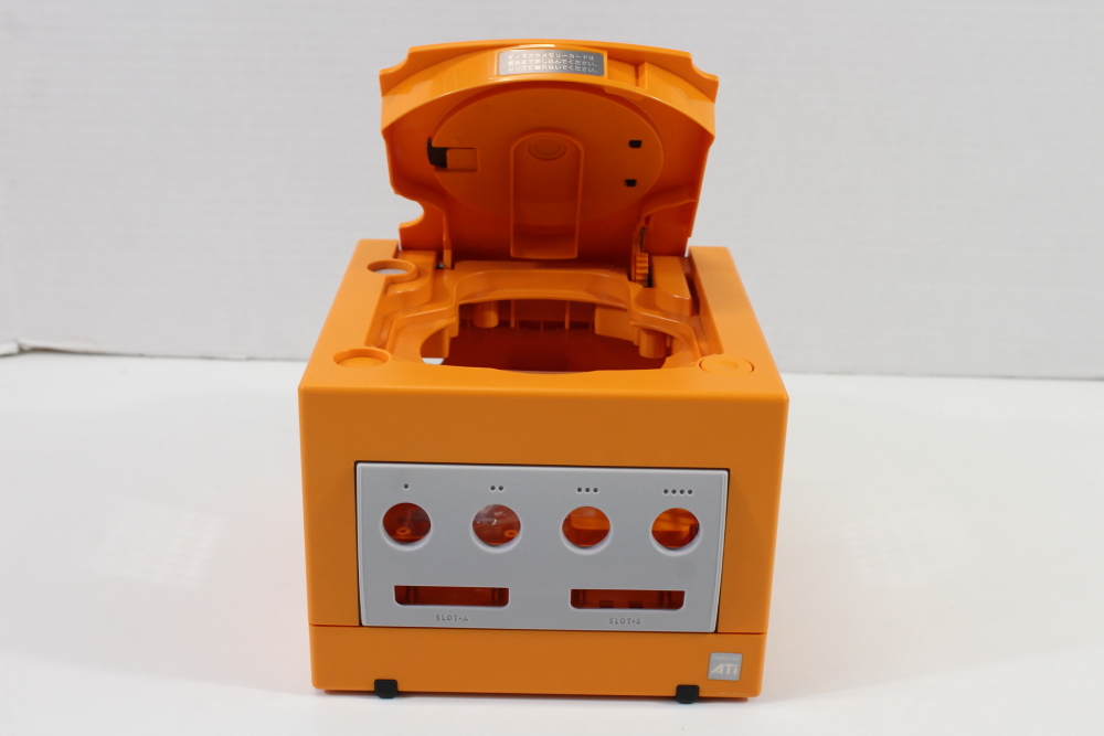 Nintendo GameCube OEM Replacement Shell Only Spice Orange DOL-001 (For Parts or Repair) Nintendo GameCube GC