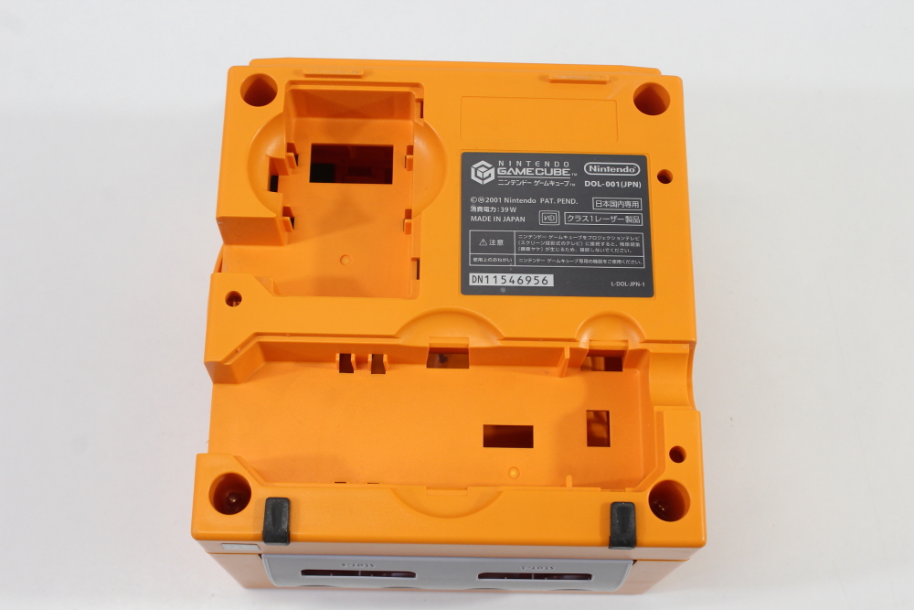 Nintendo GameCube OEM Replacement Shell Only Spice Orange DOL-001 (For Parts or Repair) Nintendo GameCube GC