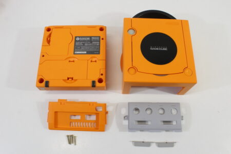 Nintendo GameCube OEM Replacement Shell Only Spice Orange DOL-001 (For Parts or Repair) Nintendo GameCube GC