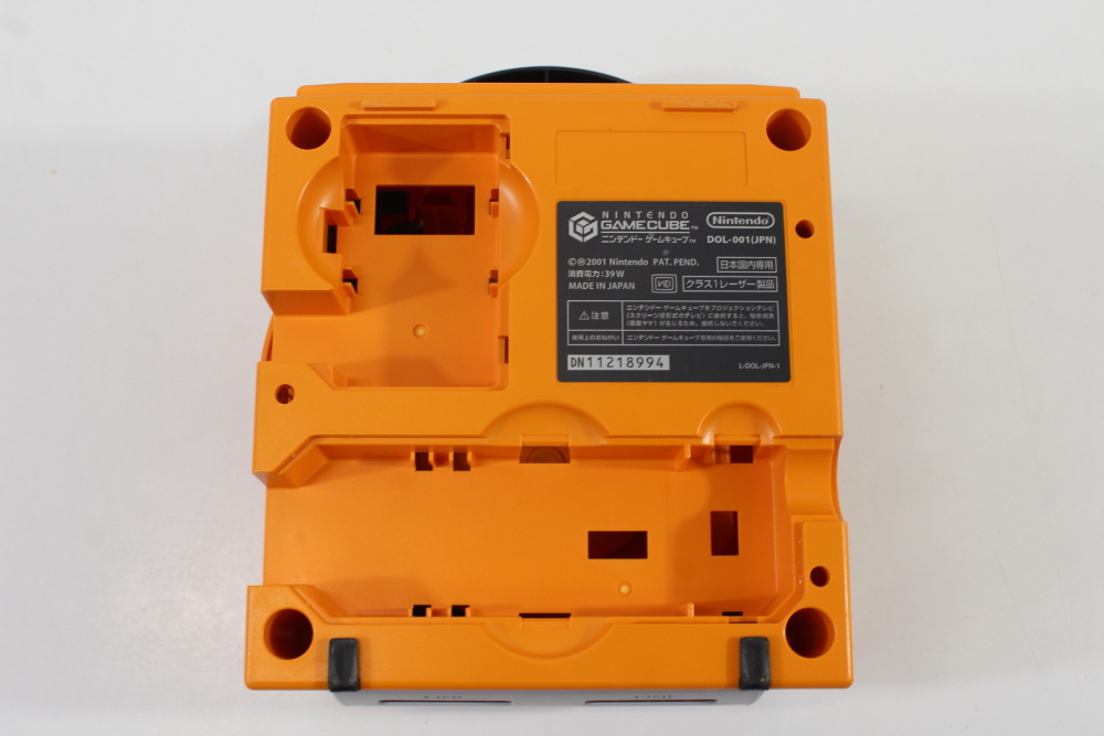 Nintendo GameCube OEM Replacement Shell Only Spice Orange DOL-001 (For Parts or Repair) Nintendo GameCube GC