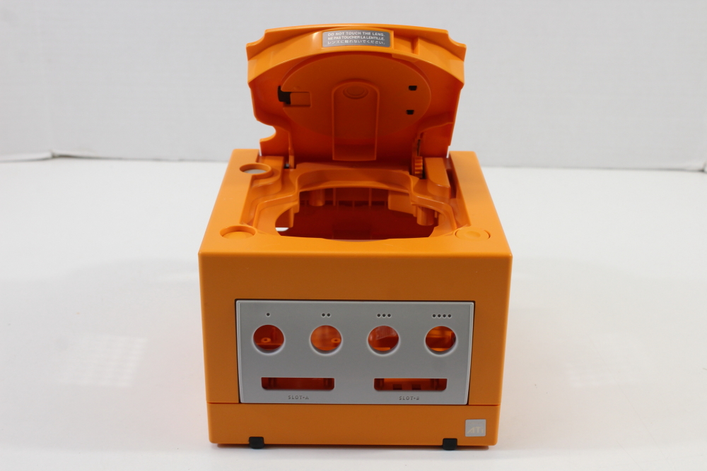 Nintendo GameCube OEM Replacement Shell Only Spice Orange DOL-001 (For Parts or Repair) Nintendo GameCube GC