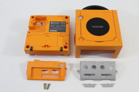 Nintendo GameCube OEM Replacement Shell Only Spice Orange DOL-001 (For Parts or Repair) Nintendo GameCube GC