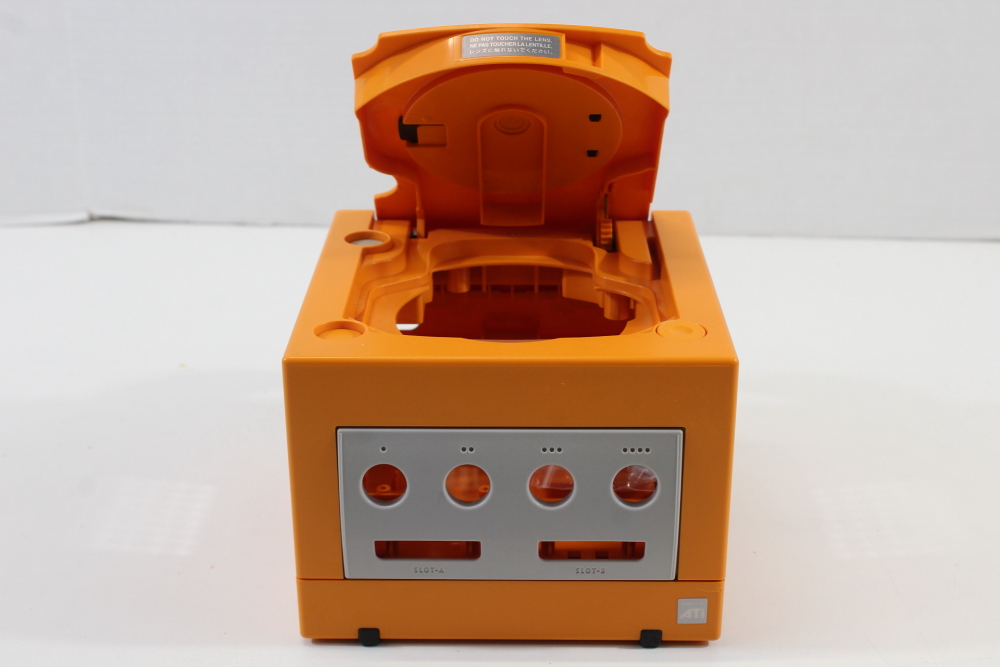 Nintendo GameCube OEM Replacement Shell Only Spice Orange DOL-001 (For Parts or Repair) Nintendo GameCube GC
